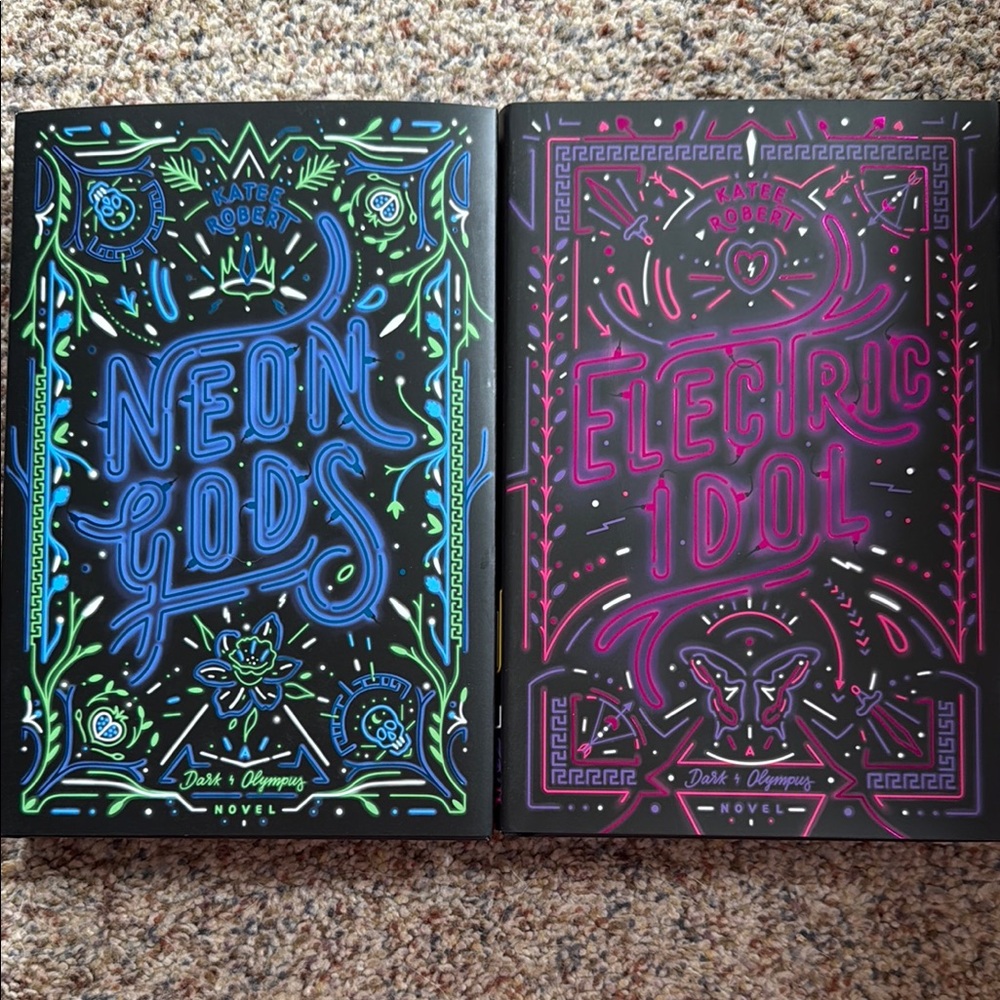 Bookish Box Neon Gods and Electric Idol Book Set